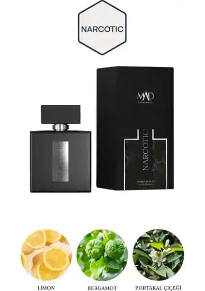 Mad Narcotic Unisex Parfüm 100 ml Eşsiz ve Kalıcı Koku Deneyimi Sunar