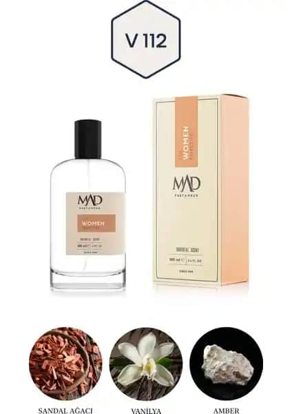 Mad Parfüm Mad V112 Selective 100 ml Kadın Parfümü Sıcak ve Kalıcı Oryantal Aromalar