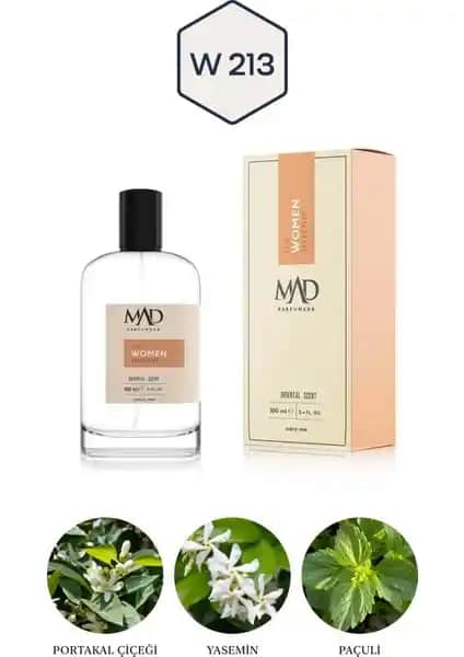Mad Parfüm Mad W213 Selective 100 ml Kadın Parfümü Orta ve Kalıcı Koku Tanımı