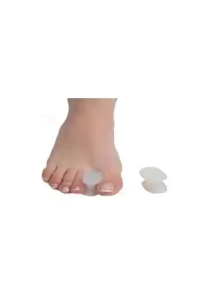Magic Gift Parmak Arası Silikon Makara 3 Numara Büyük - Ayak Sağlığı ve Hallux Valgus Destek Ürünü