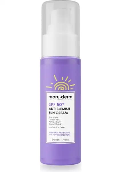 Maru.derm Güneş Kremi SPF 50+ ile Güçlü ve Güvenilir Cilt Koruma Çözümü