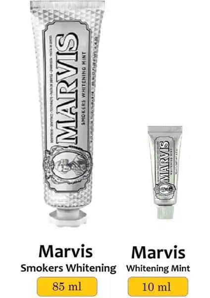 Marvis Smokers Whitening Mint Diş Macunu: Sigara İçenler İçin Beyazlatıcı ve Ferahlatıcı Ürün