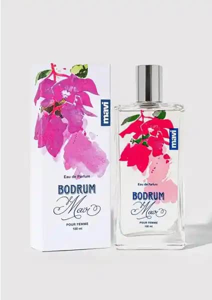 Mavi Mavi Bodrum Kadın Parfümü 100 ml Zarif ve Aromatik Koku Seçeneği