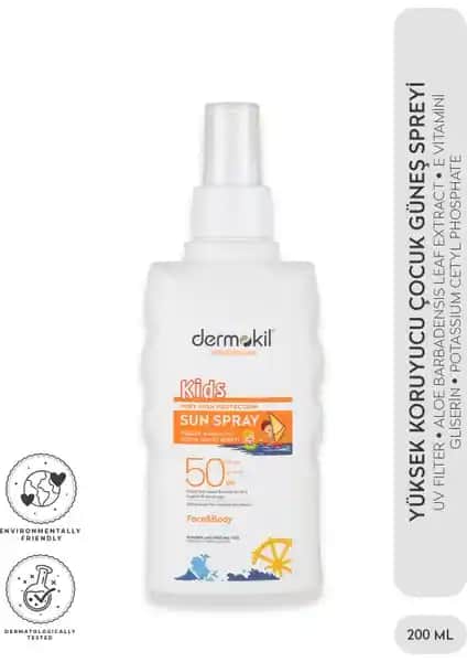 Maxrosa Çocuk Güneş Koruyucu Sprey SPF 50+ ile Güvenli ve Etkili Güneş Koruması
