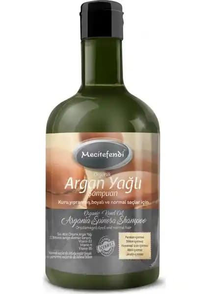 Mecitefendi Organik Argan Yağlı Şampuanı: Doğal ve Etkili Saç Bakım Ürünü