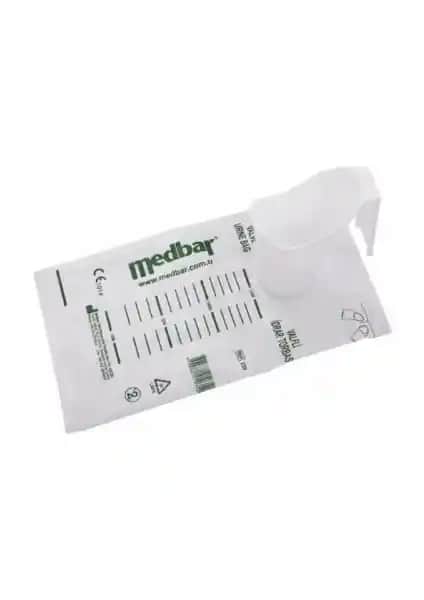 Medbar Valfli Tek Kullanımlık İdrar Torbası: Yüksek Kapasiteli ve Güvenilir Günlük Kullanım Çözümü