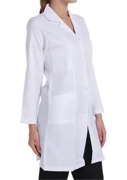 Mete İlgin Bayan Laboratuvar Önlüğü: Sağlık ve Eğitim Profesyonelleri İçin Fonksiyonel Tasarım