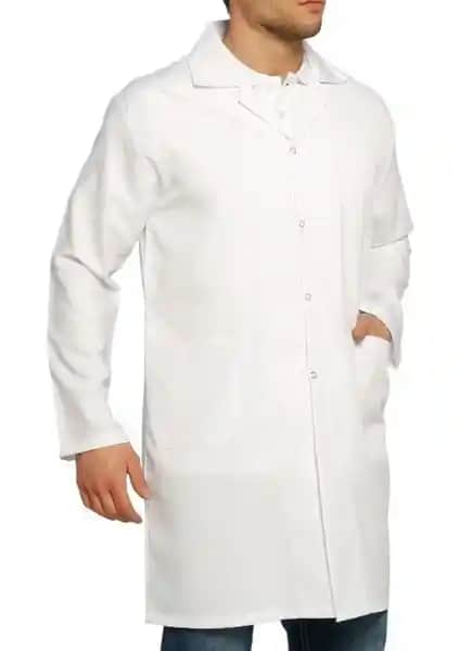 Mete Ilgın Erkek Laboratuvar Önlüğü Sağlık ve Eğitim Sektörleri için Uygun
