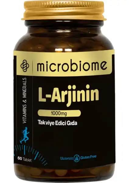 Microbiome L-Arjinin 1000 Mg: Performans ve Sağlık İçin Güçlü Bir Takviye Seçeneği