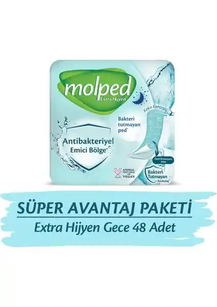 Molped Antibakteriyel Hijyenik Pedler ile Güvenli ve Konforlu Gece Deneyimi