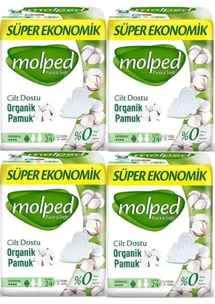 Molped Pure&soft Hijyenik Ped: Organik Pamuk ve UV-C Sterilizasyon ile Güvenli Günlük Kullanım