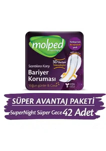 Molped Supernight Gece Pedi: Güvenli ve Konforlu Gece Kullanımı İçin En İyi Seçenek
