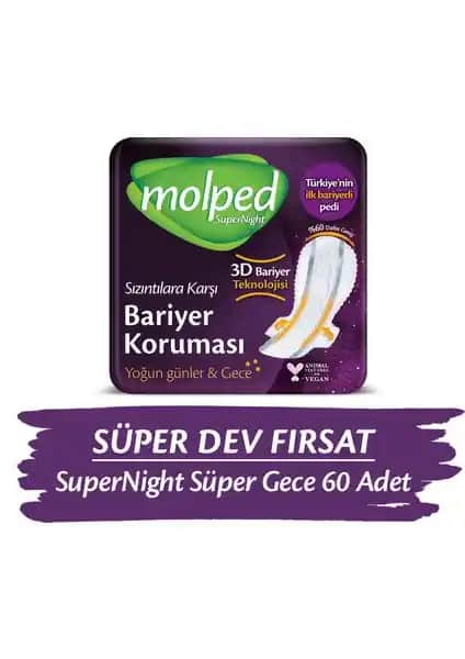 Molped Supernight Gece Pedi: Yüksek Koruma ve Konfor Sağlayan Güvenilir Ürün