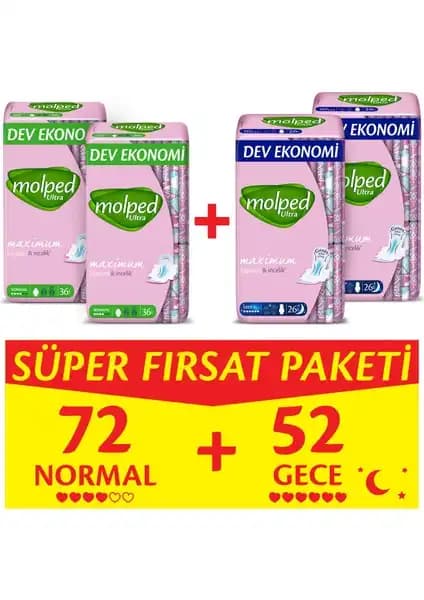 Molped Ultra Anatomik ve Gece Hijyenik Pedler: Günlük Konfor ve Güvenlik Çözümü