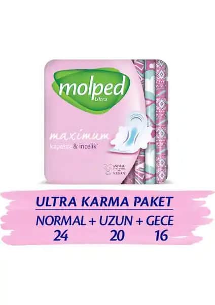 Molped Ultra Hijyenik Ped Günlük Kullanım İçin Yüksek Emicilik ve Güvenlik Sağlayan Ürün