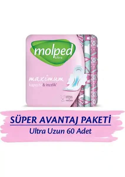 Molped Ultra Hijyenik Ped Uzun Paketleri Günlük Kullanım İçin Güvenilir ve Konforlu Çözüm