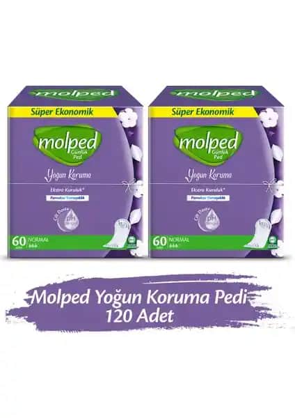 Molped Yoğun Koruma Günlük Ped: Günlük Hijyen ve Konfor İçin Güvenilir Çözüm