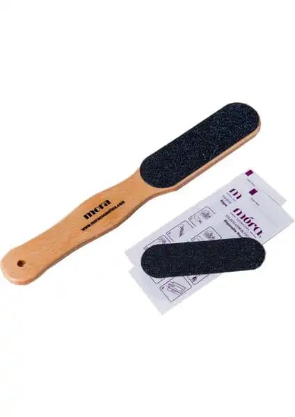 Mora Ahşap Topuk Törpüsü Pedikür Spatulası: Doğal Malzemeyle Ayak Bakımında Etkili Çözüm