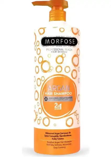 Morfose Argan İçeren Şampuan: Boyalı ve Yıpranmış Saçlar İçin Güçlü Bakım Çözümü