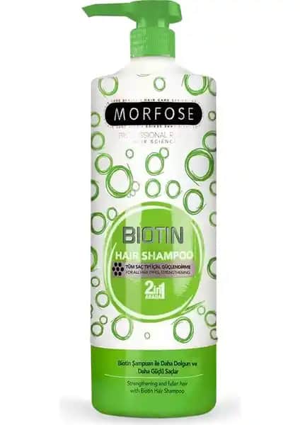 Morfose Biotin Şampuan 1 lt Saç Sağlığını Destekleyen Doğal Bakım Çözümü