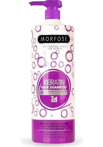 Morfose Keratin Şampuanı 2İn1: Güçlendiren ve Parlatan Saç Bakım Ürünü