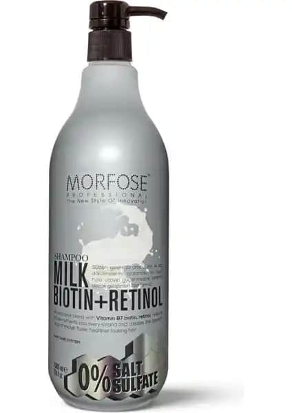 Morfose Sülfatsız Milk Biotin ve Retinol İçerikli Tuzsuz Şampuan İncelemesi