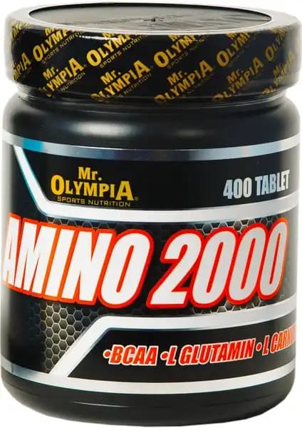 Mr. Olympia Amino 2000: Kas Gelişimini Destekleyen Yüksek Kaliteli Amino Asit Takviyesi