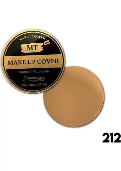 MT Make Up Cover Porselen Fondöten Kapatıcı ile Kusursuz ve Doğal Makyaj Deneyimi