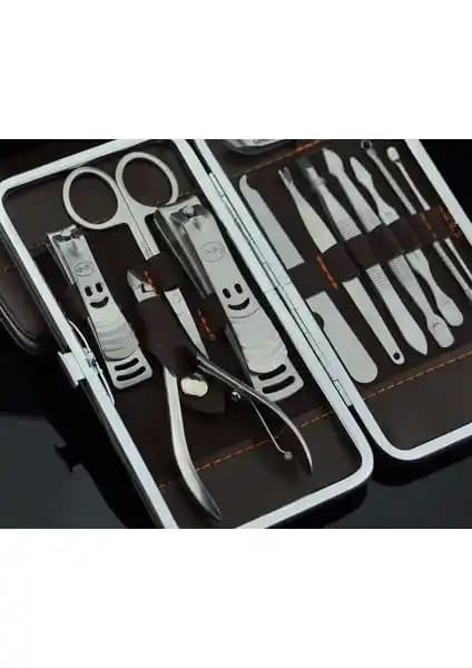 MUJGAN Tırnak Bakım Seti: Şık ve Fonksiyonel 12 Parça Tırnak Bakım Araçları