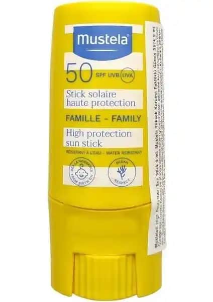 Mustela SPF50 Çok Yüksek Koruma Faktörlü Güneş Stick: Güvenilir ve Pratik Kullanım