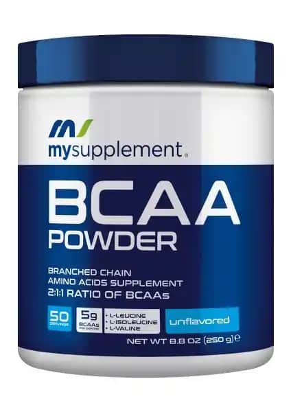MySupplement BCAA Toz Sporcular ve Aktif Bireyler İçin Güçlü ve Aromasız Takviye Ürünü