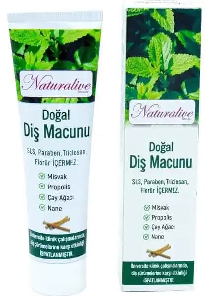 Naturalive Doğal Diş Macunu: Sağlıklı ve Güvenilir Doğal Diş Bakım Seçeneği