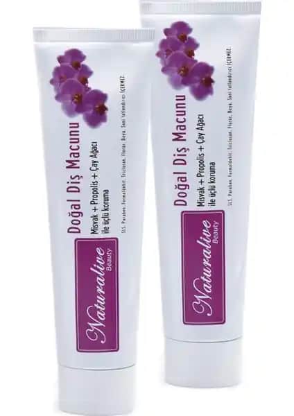 Naturalive Yetişkin Diş Macunu X2: Doğal İçeriklerle Güçlendirilmiş Ağız ve Diş Sağlığı