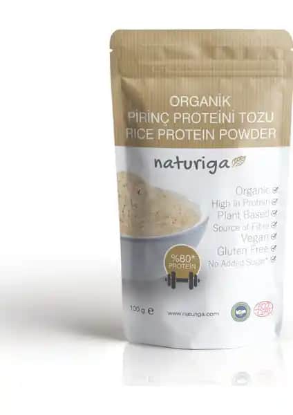 Naturiga Organik Pirinç Proteini Tozu: Sağlıklı ve Doğal Bitkisel Protein Kaynağı