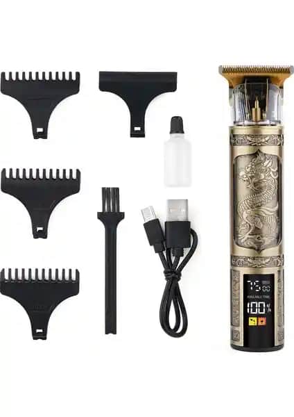 Nave N9 LED Ekranlı Profesyonel Tıraş Makinesi: Dayanıklı ve Çok Yönlü Kullanım Özellikleri