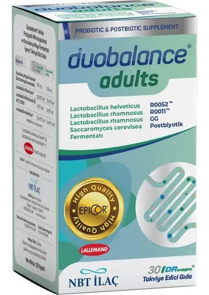 Nbt Life Duobalance Adults Bağırsak Sağlığı Destekleyici Probiyotik Takviye Ürünü