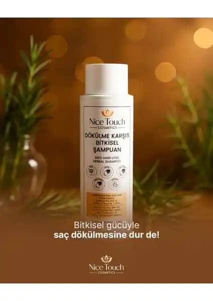 Nice Touch Bitkisel Kepek Karşıtı Şampuan ile Saç Sağlığınızı Doğal Yollardan Destekleyin