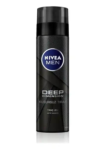 Nivea Men Deep Dimension Tıraş Jeli: Derin Temizlik ve Konfor Sunan Erkek Bakım Ürünü