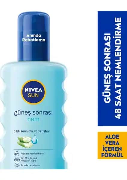 Nivea Sun Güneş Sonrası Nemlendirici Sprey: Cilt Rahatlatıcı ve Nemlendirici Özellikler