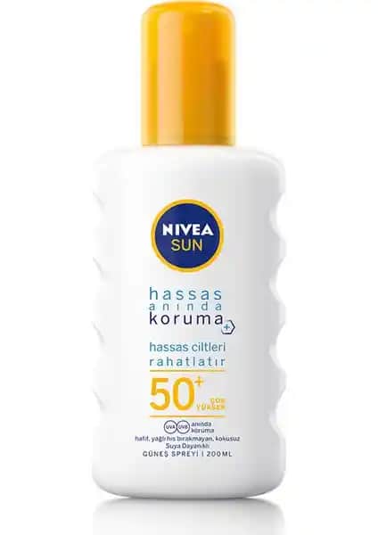 Nivea Sun Hassas Anında Koruma Spreyi: Hassas Ciltler İçin Güvenilir Güneş Koruma Çözümü