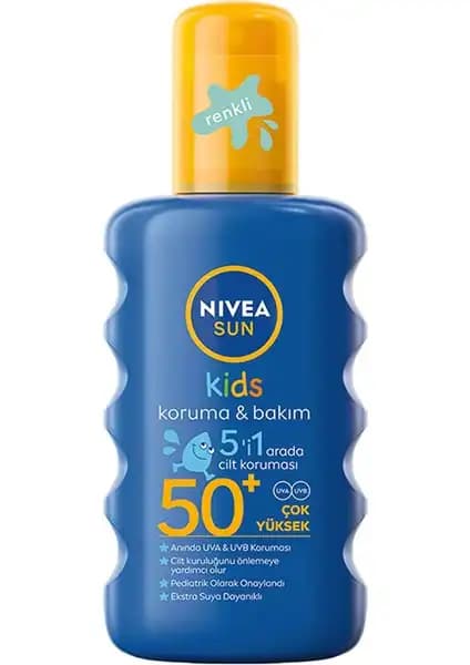 Nivea Sun Kids SPF 50+ Güneş Koruyucu: Çocuklar İçin Güçlü ve Güvenilir Koruma