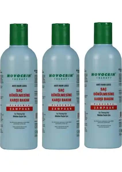 Novocrin Placenta Bakım Şampuanı Saç Dökülmesine Karşı Güçlendirici ve Doğal İçerikli Ürün