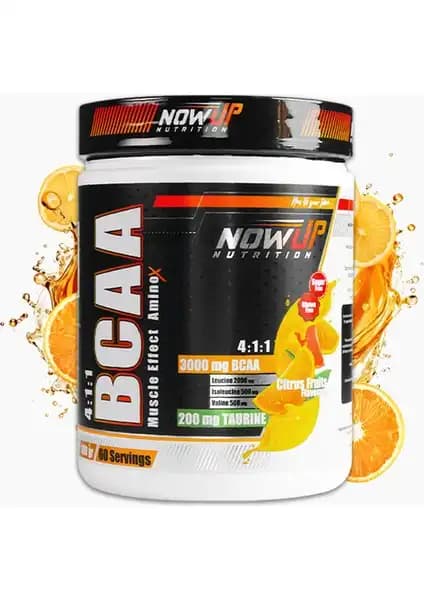 Nowup Nutrition BCAA 4:1:1 Muscle Effect Amino Asit Takviyesi Performansı Artırıcı