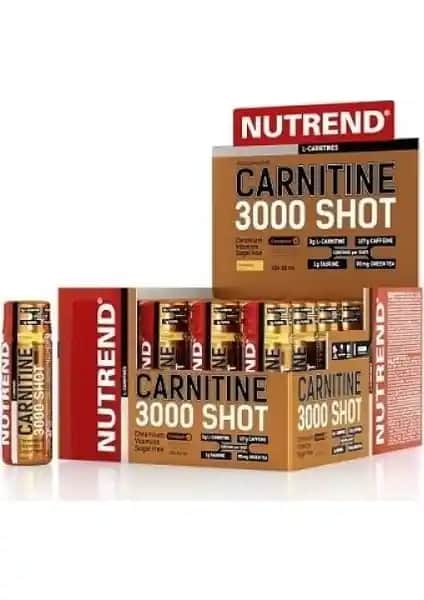 Nutrend L-Carnitine 3000Mg Shot: Enerji ve Yağ Yakımını Destekleyen Spor Takviyesi