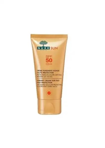 Nuxe Sun SPF50 Yüz Güneş Koruyucu Kremi Hafif ve Yüksek Koruma Sağlar