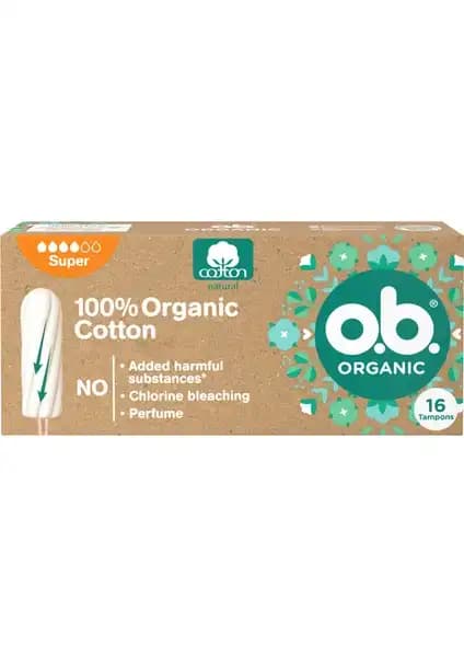 O.B. Organic Super Tampon: Doğal ve Güvenilir Günlük Hijyen Çözümü