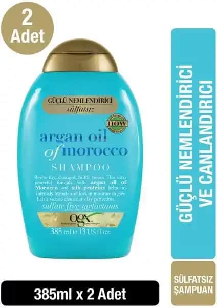 Ogx Argan Oil Of Morocco Sülfatsız Şampuan ile Saçlarınızda Doğal Canlılık ve Nem Kazanın