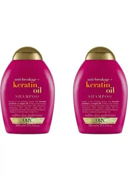 Ogx Keratin Oil Kırılma Karşıtı Şampuan Saç Güçlendirme ve Parlaklık Sağlar