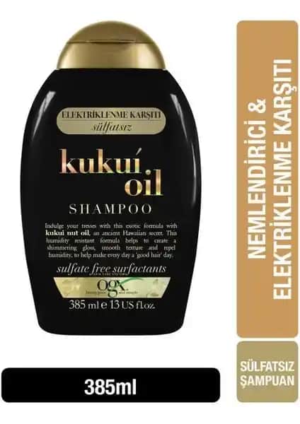 OGX Kukui Yağı İçerikli Sülfatsız Elektriklenmeye Karşı Şampuan İncelemesi