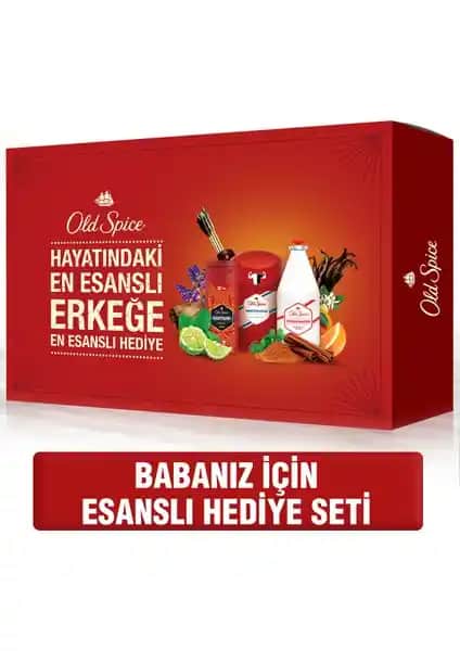 Old Spice Avantajlı Tanışma Paketi: Erkekler İçin Günlük ve Seyahat Bakım Seti